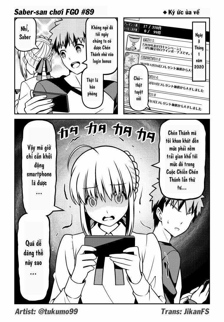 Saber-San Chơi Fgo! Chapter 51 trang 44