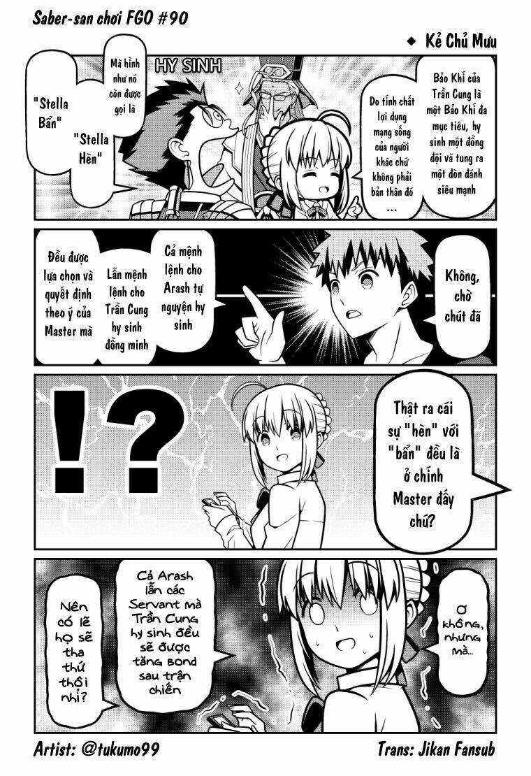 Saber-San Chơi Fgo! Chapter 51 trang 45