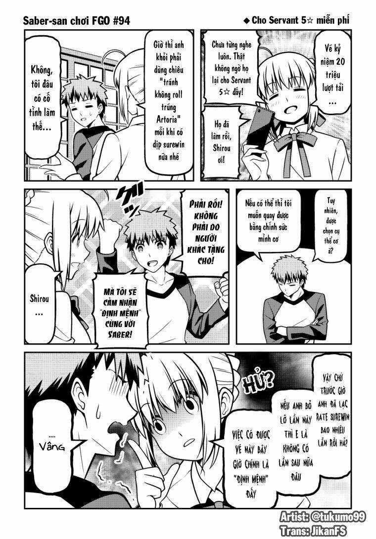 Saber-San Chơi Fgo! Chapter 51 trang 49
