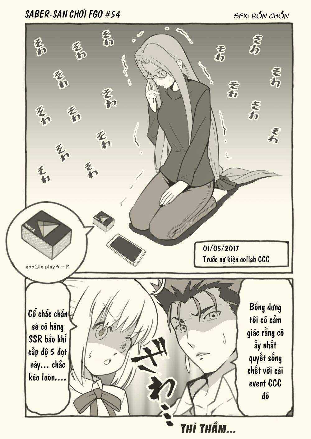 Saber-San Chơi Fgo! Chapter 51 trang 5