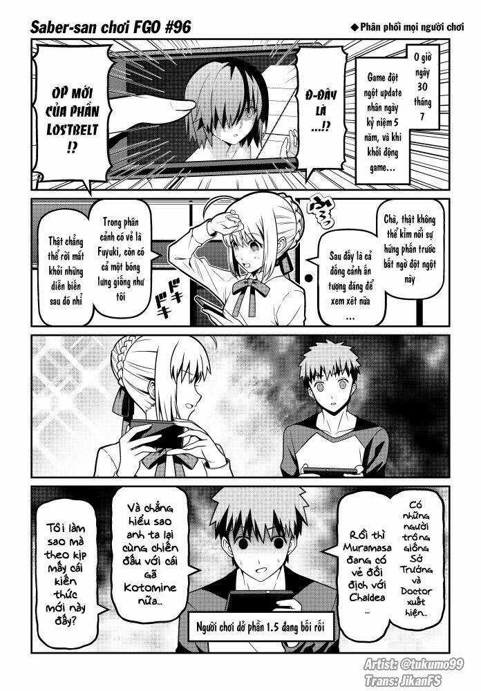 Saber-San Chơi Fgo! Chapter 51 trang 51