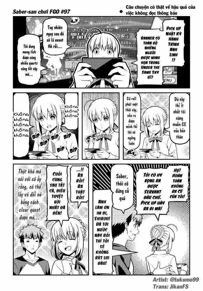 Saber-San Chơi Fgo! Chapter 51 trang 52