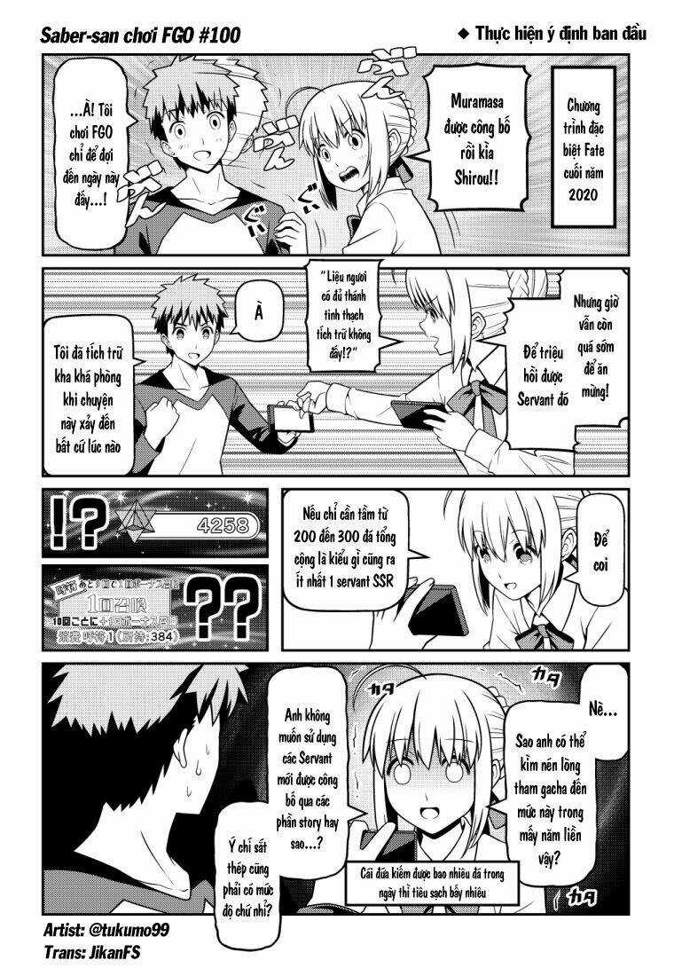 Saber-San Chơi Fgo! Chapter 51 trang 55