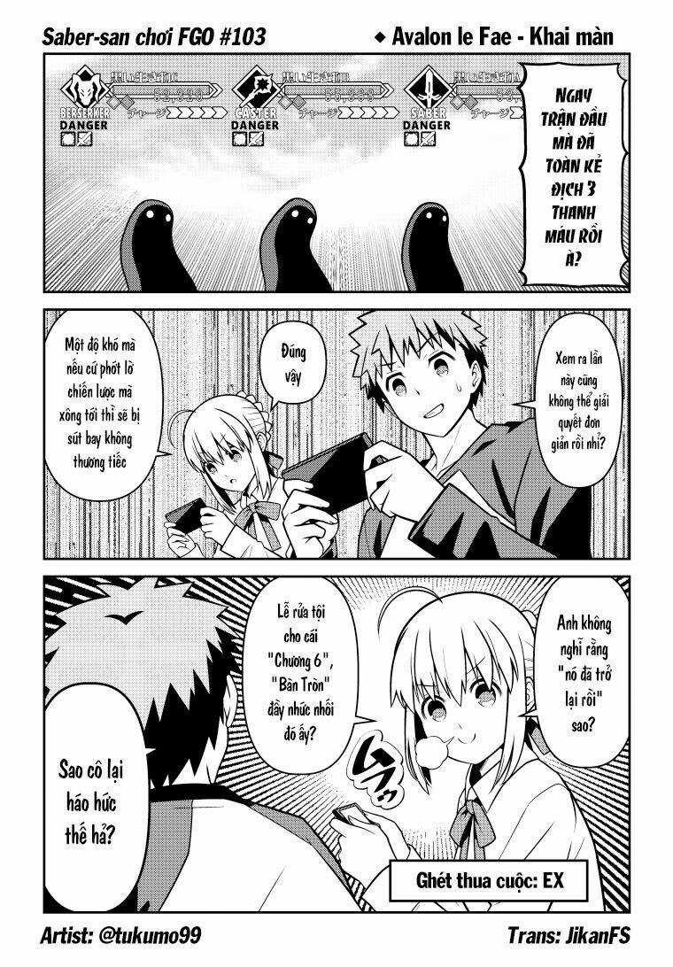 Saber-San Chơi Fgo! Chapter 51 trang 58