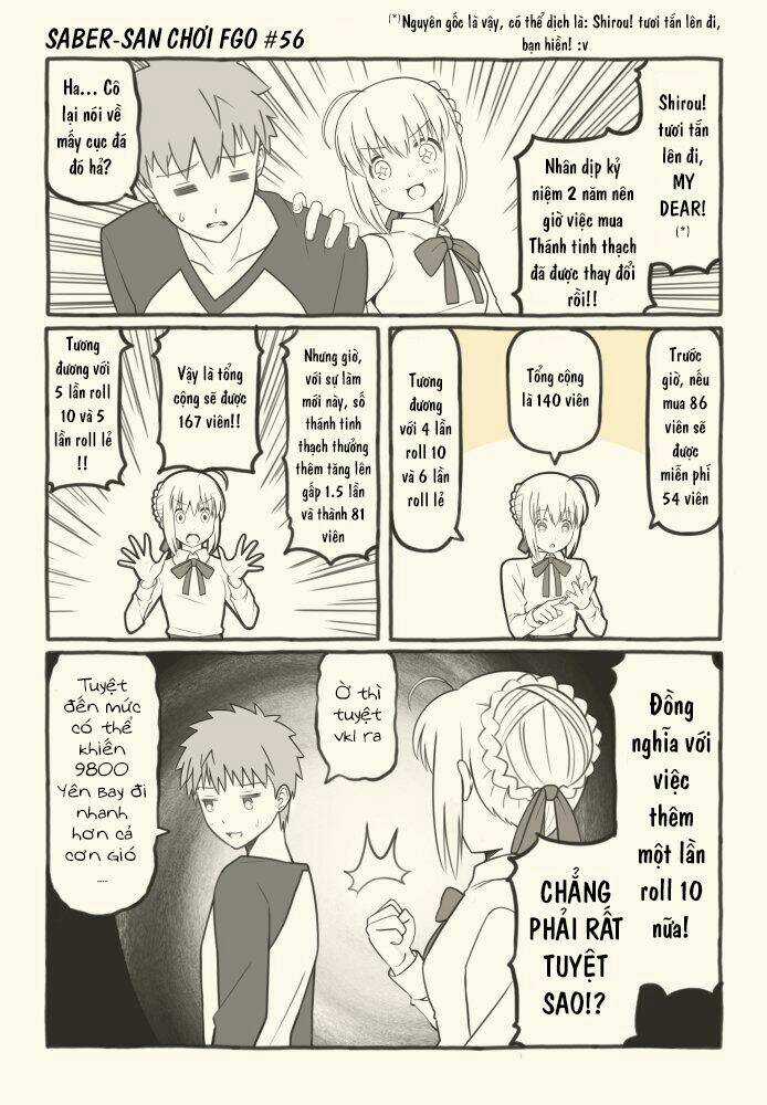 Saber-San Chơi Fgo! Chapter 51 trang 7