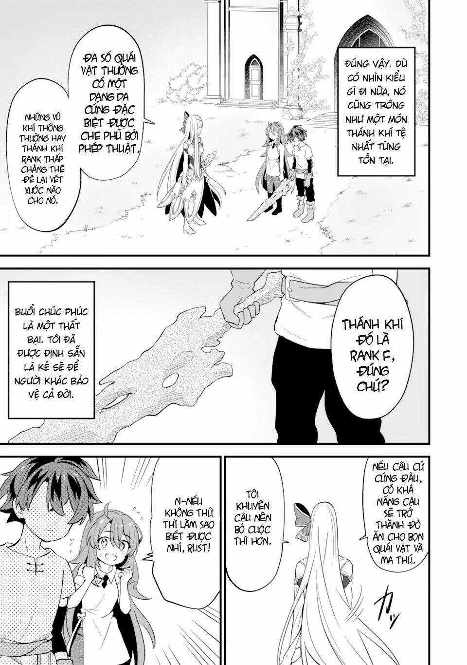 "Sabitsuita Ken" Wo Tameshi Ni Kyoukashite Mitara, Tondemonai Maken Ni Chapter 1.3 trang 12