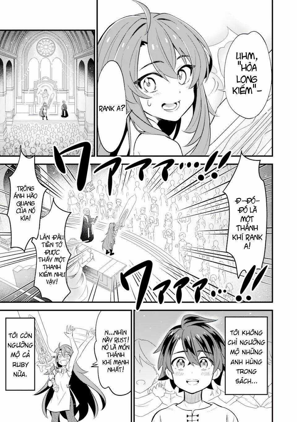 "Sabitsuita Ken" Wo Tameshi Ni Kyoukashite Mitara, Tondemonai Maken Ni Chapter 1.3 trang 2