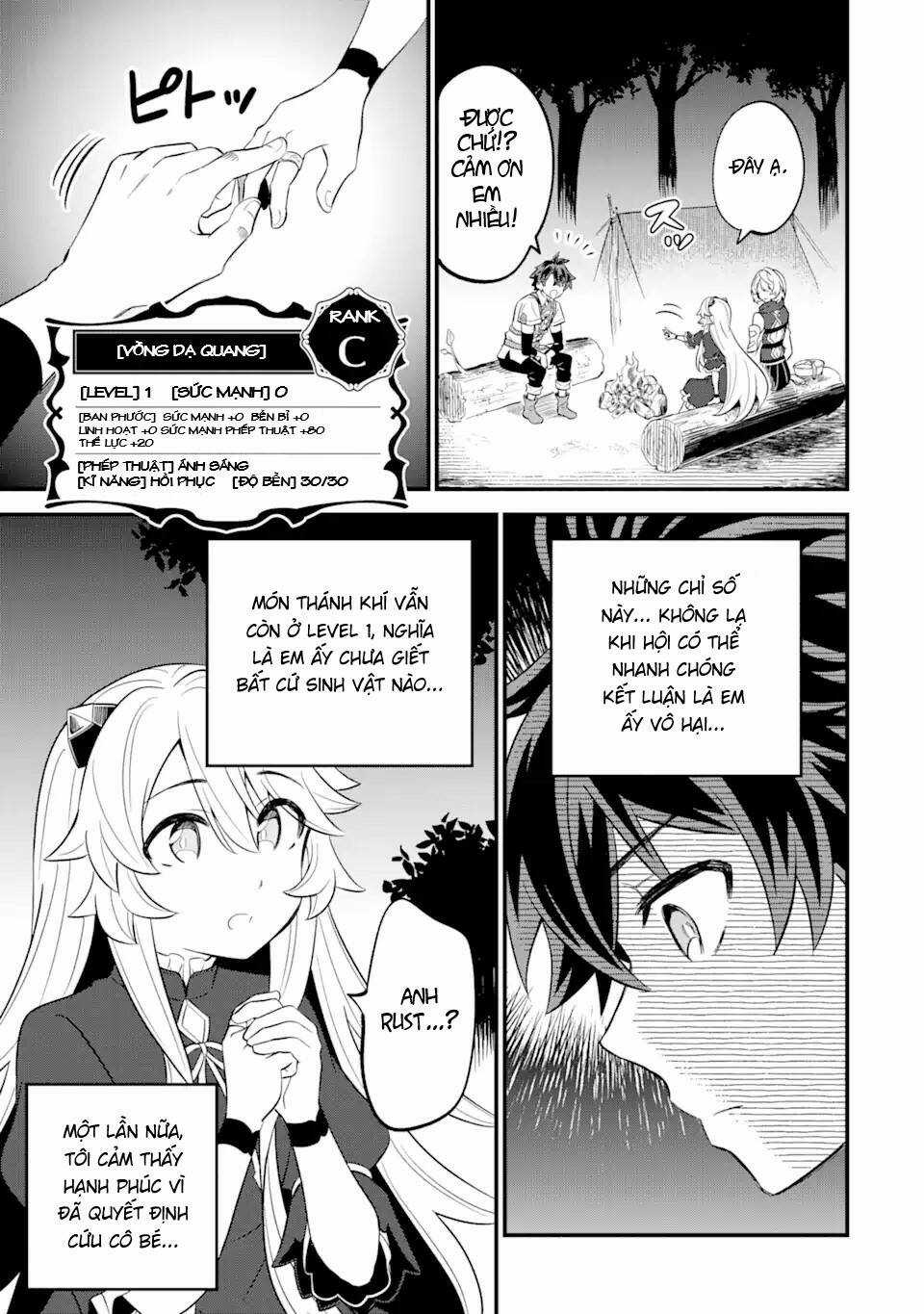 "Sabitsuita Ken" Wo Tameshi Ni Kyoukashite Mitara, Tondemonai Maken Ni Chapter 10.2 trang 4