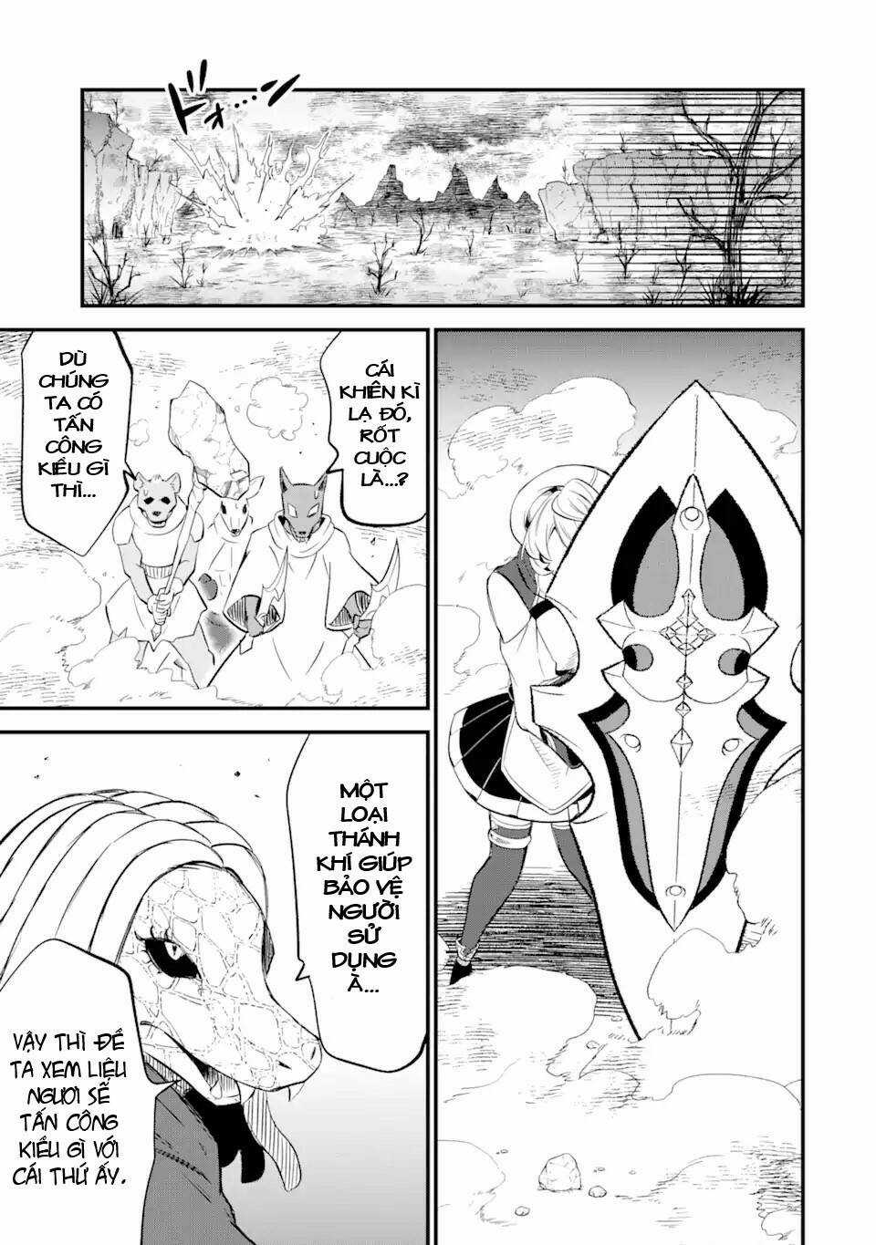 "Sabitsuita Ken" Wo Tameshi Ni Kyoukashite Mitara, Tondemonai Maken Ni Chapter 13.1 trang 9