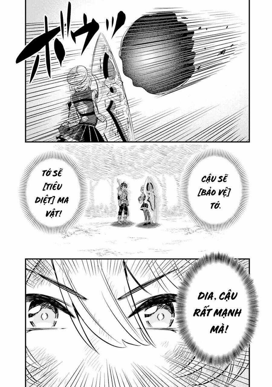 "Sabitsuita Ken" Wo Tameshi Ni Kyoukashite Mitara, Tondemonai Maken Ni Chapter 13.2 trang 17