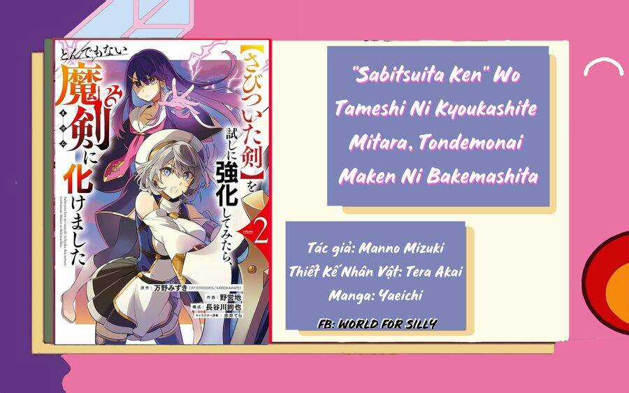 "Sabitsuita Ken" Wo Tameshi Ni Kyoukashite Mitara, Tondemonai Maken Ni Chapter 13.2 trang 2