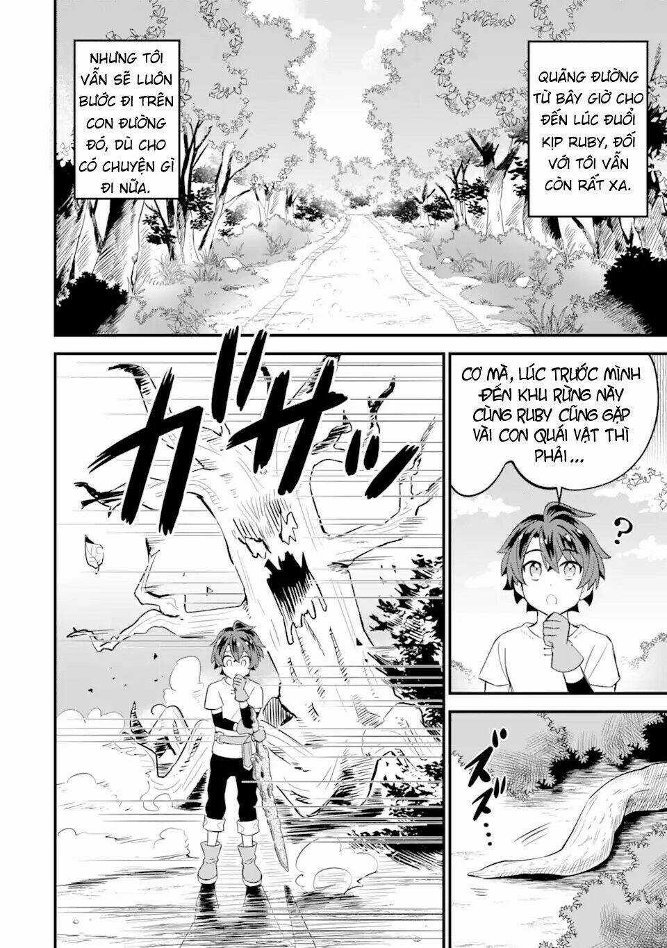 "Sabitsuita Ken" Wo Tameshi Ni Kyoukashite Mitara, Tondemonai Maken Ni Chapter 2.1 trang 13