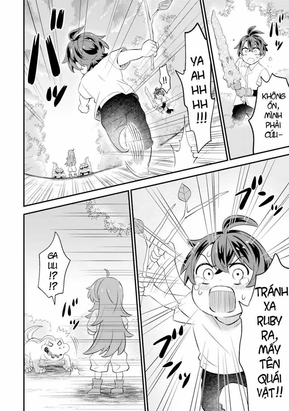 "Sabitsuita Ken" Wo Tameshi Ni Kyoukashite Mitara, Tondemonai Maken Ni Chapter 2.2 trang 9