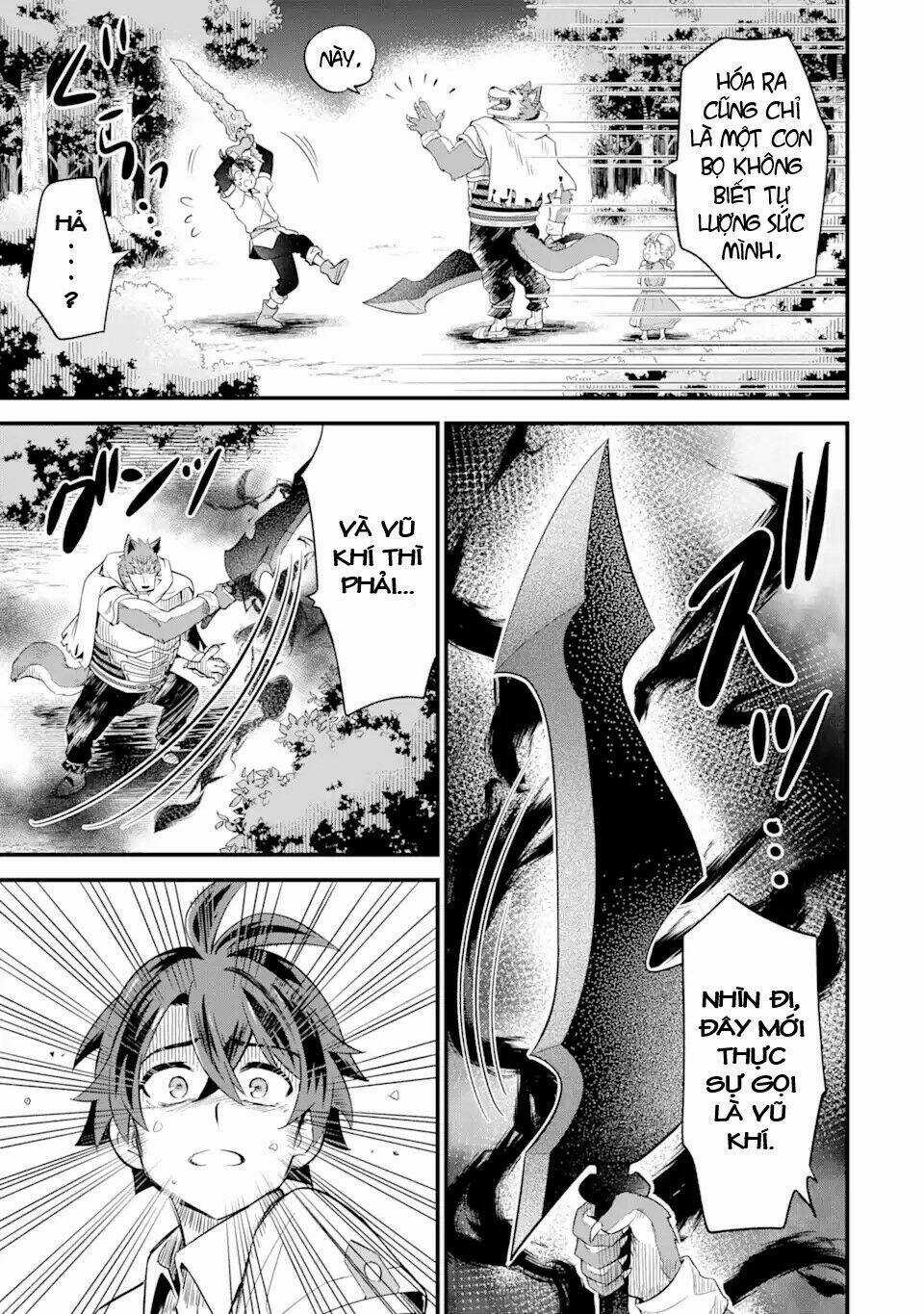 "Sabitsuita Ken" Wo Tameshi Ni Kyoukashite Mitara, Tondemonai Maken Ni Chapter 3 trang 10