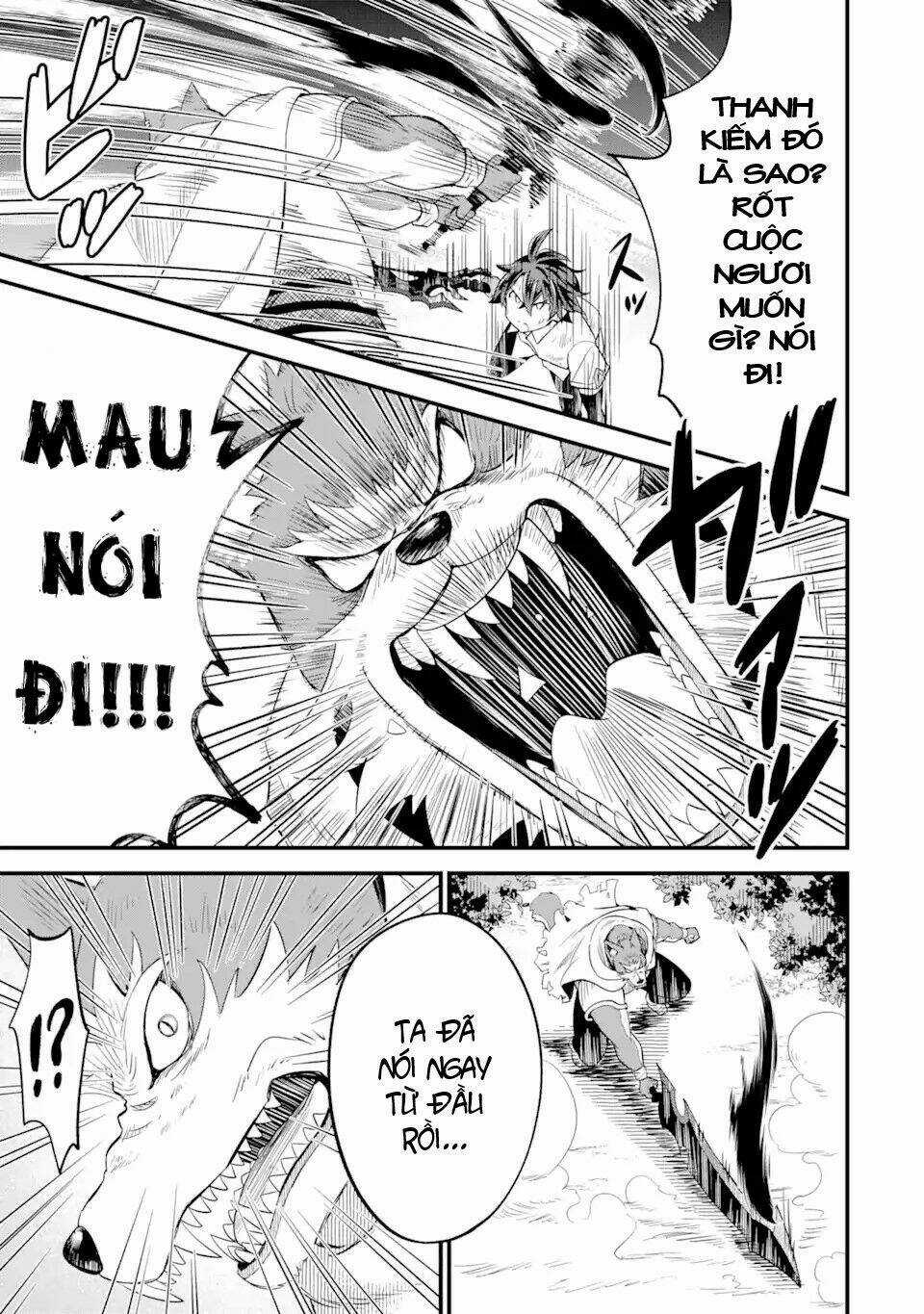 "Sabitsuita Ken" Wo Tameshi Ni Kyoukashite Mitara, Tondemonai Maken Ni Chapter 3 trang 30