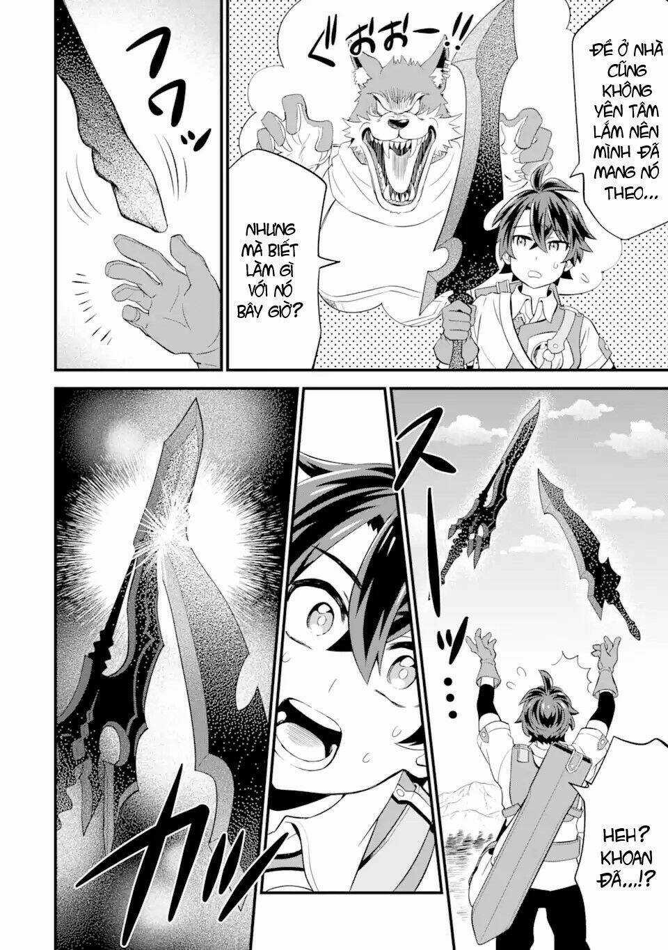 "Sabitsuita Ken" Wo Tameshi Ni Kyoukashite Mitara, Tondemonai Maken Ni Chapter 4 trang 18