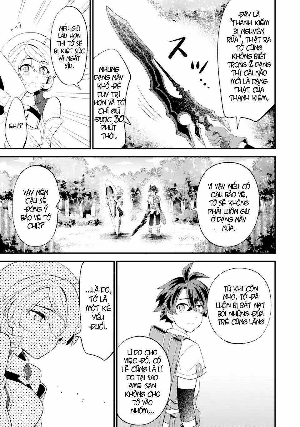 "Sabitsuita Ken" Wo Tameshi Ni Kyoukashite Mitara, Tondemonai Maken Ni Chapter 5 trang 31