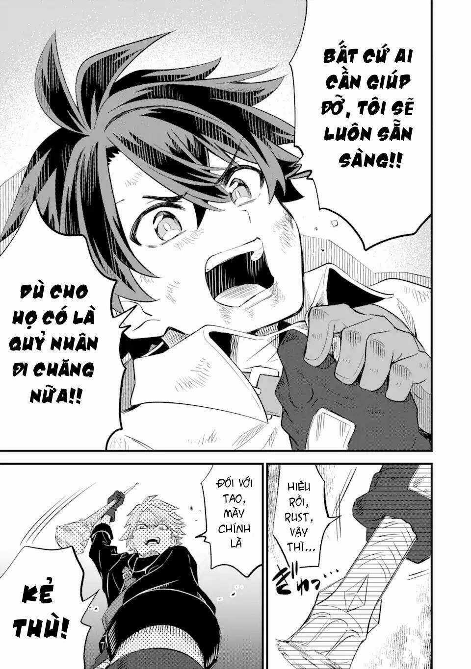 "Sabitsuita Ken" Wo Tameshi Ni Kyoukashite Mitara, Tondemonai Maken Ni Chapter 9 trang 35