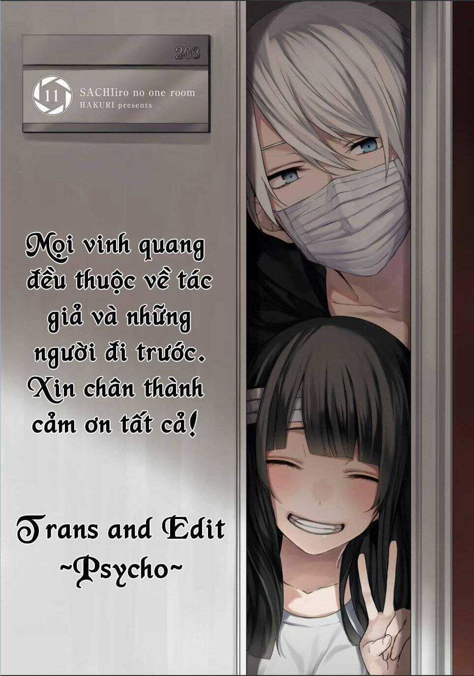 Sachi-Iro No One Room Chapter 11 trang 0