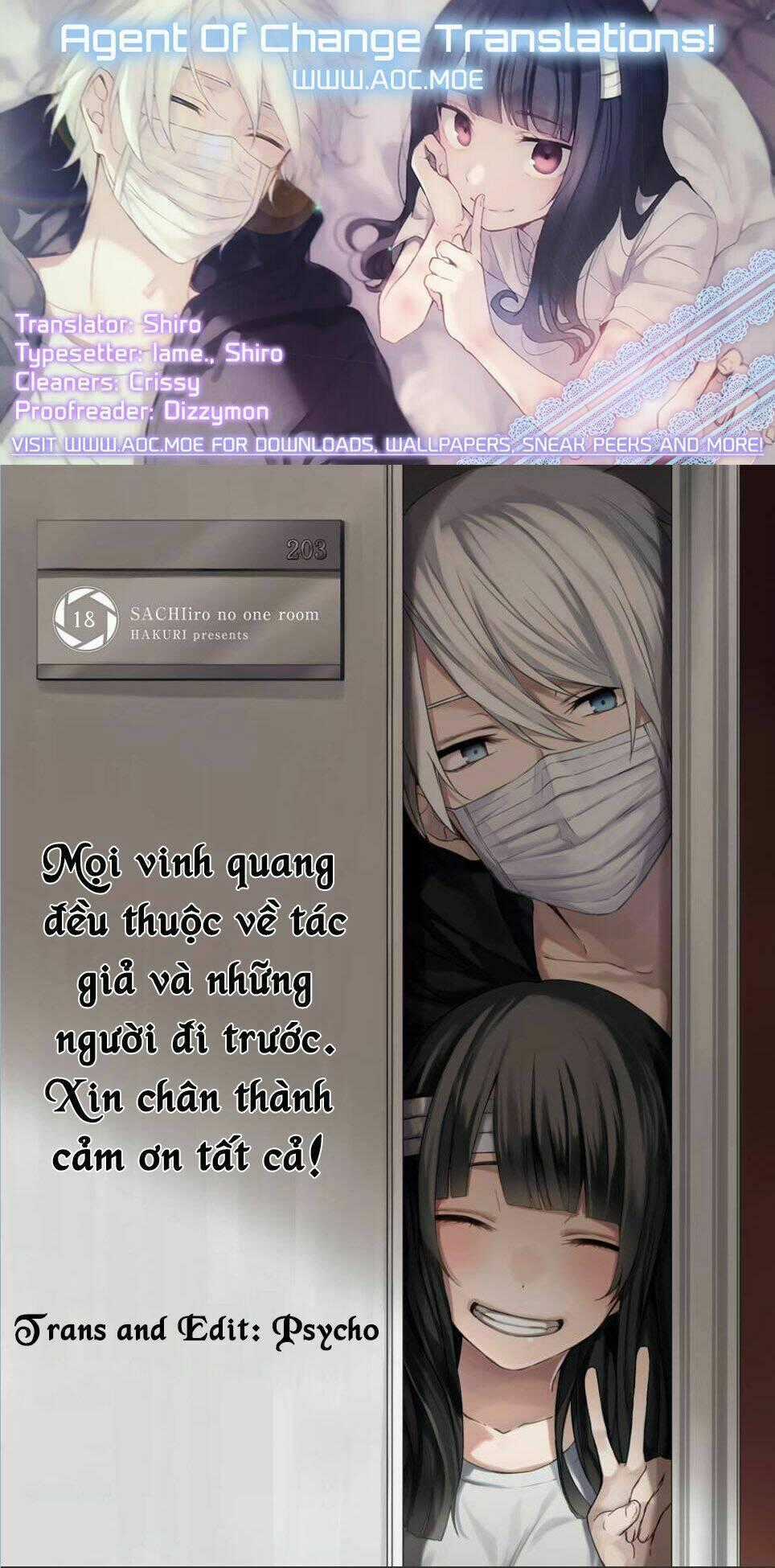 Sachi-Iro No One Room Chapter 28 trang 0