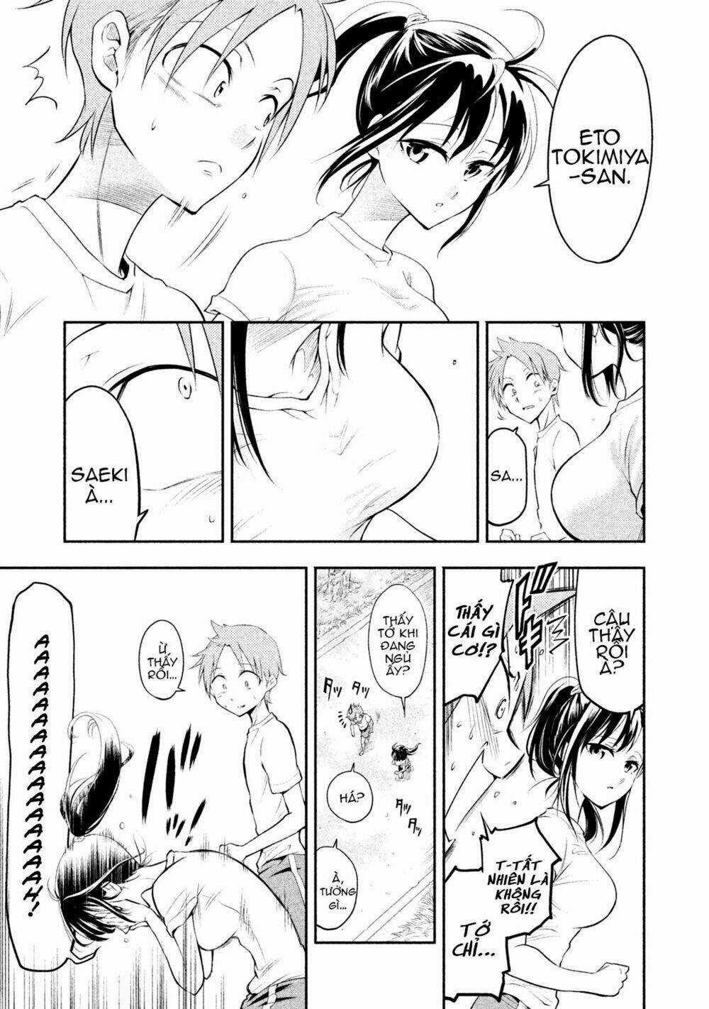 Saeki-San Wa Nemutteru Chapter 1 trang 17