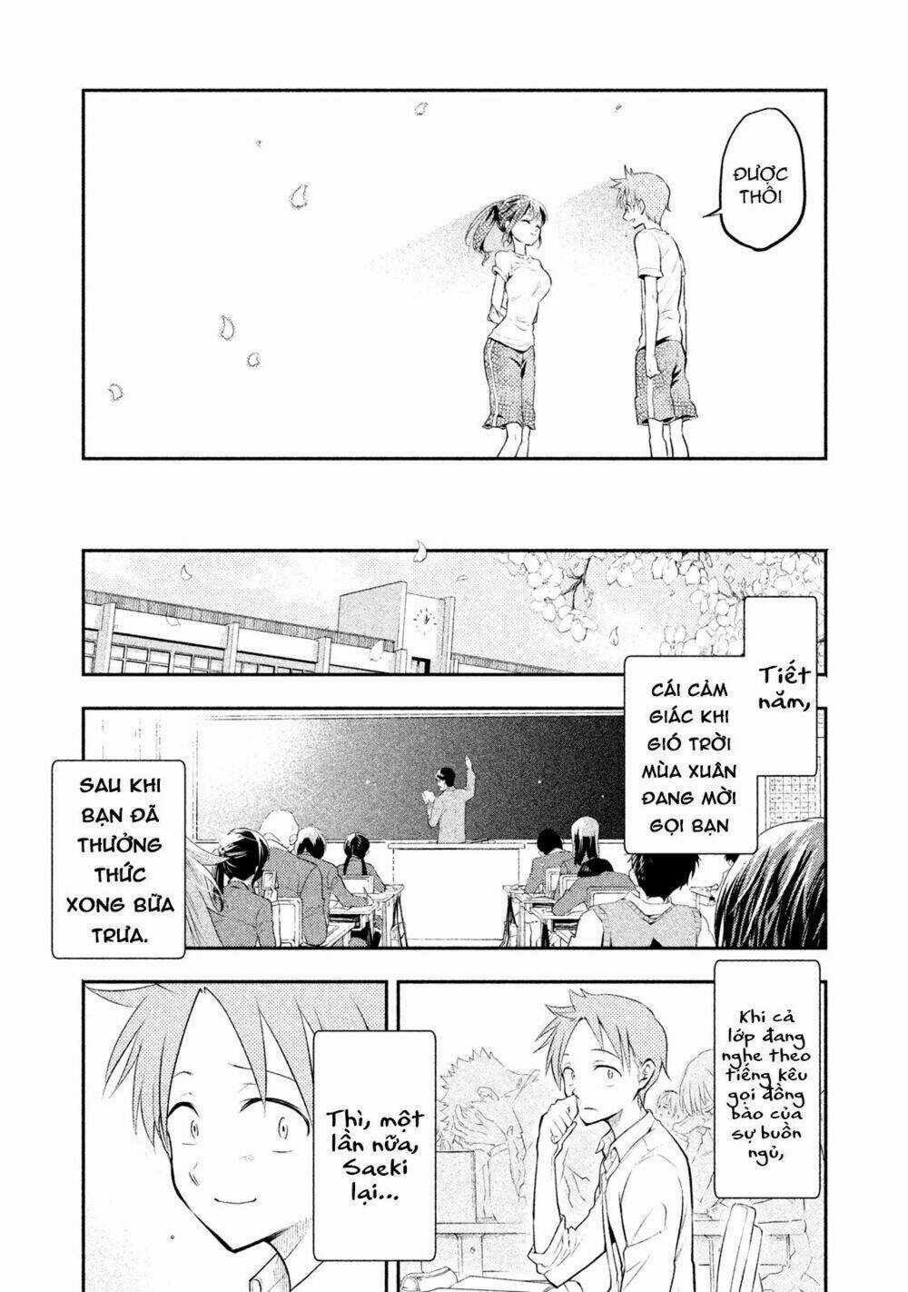 Saeki-San Wa Nemutteru Chapter 1 trang 25