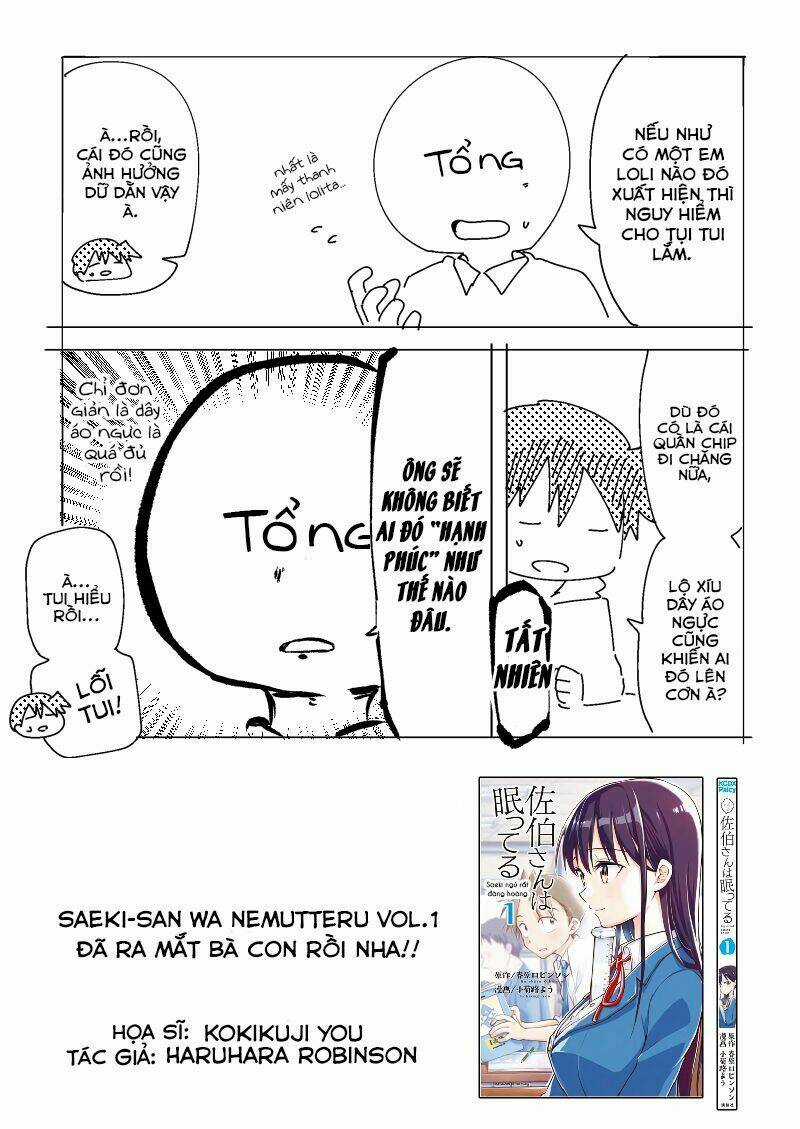 Saeki-San Wa Nemutteru Chapter 1 trang 31