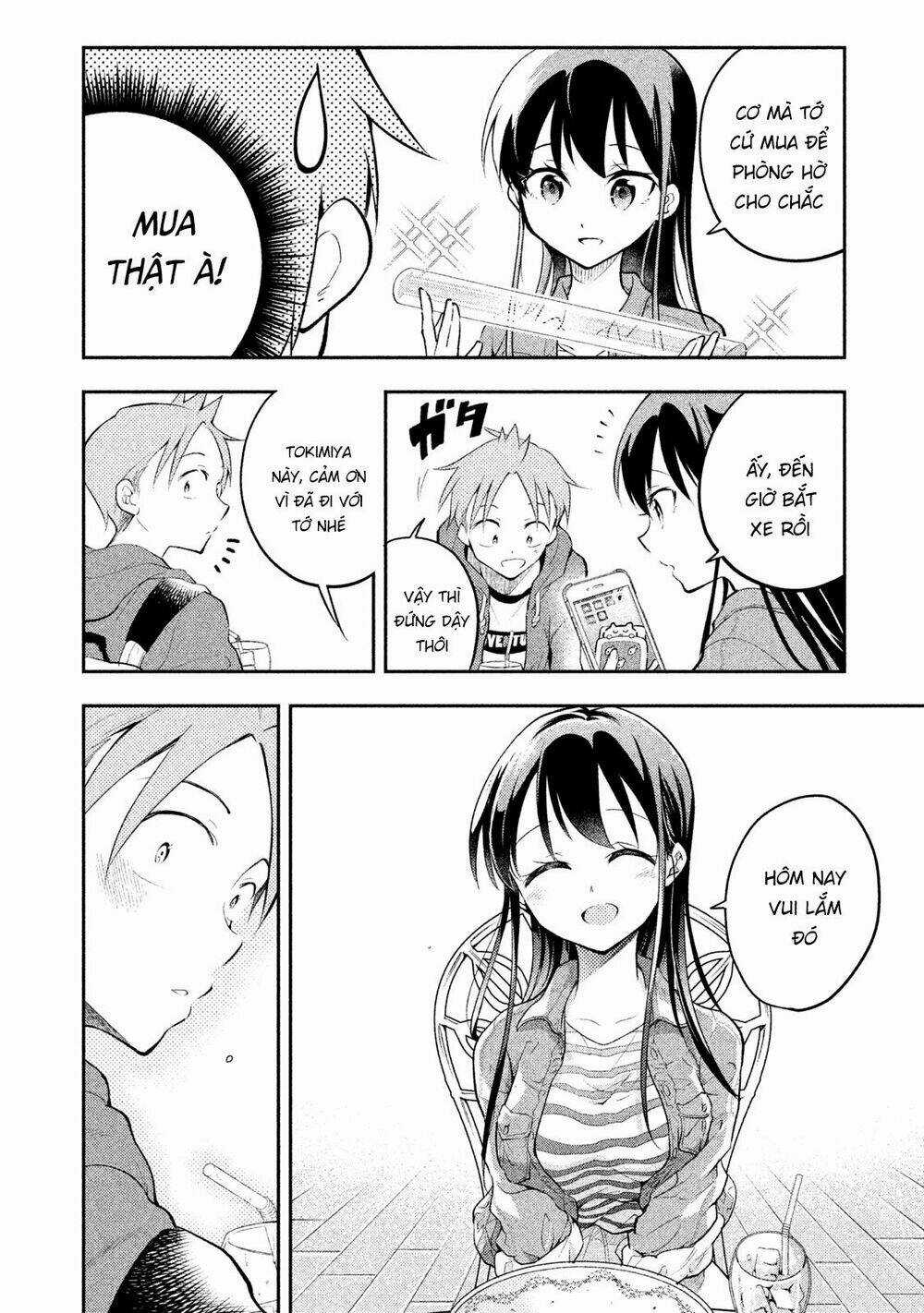 Saeki-San Wa Nemutteru Chapter 17 trang 12