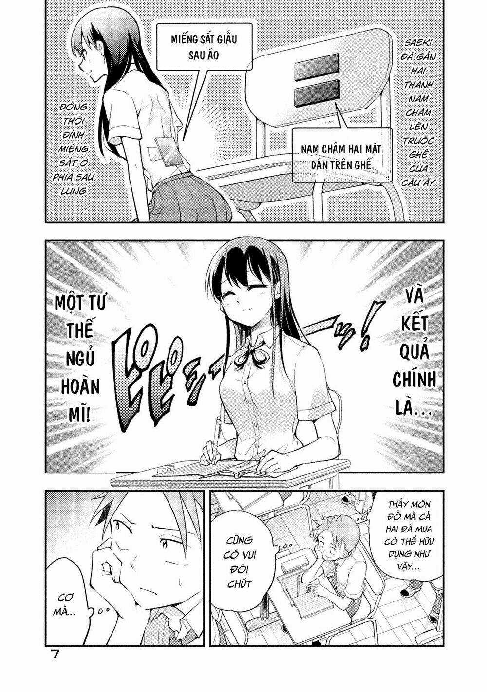 Saeki-San Wa Nemutteru Chapter 18 trang 8