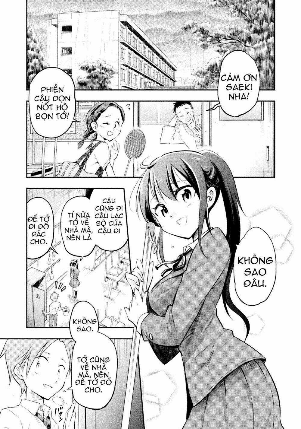 Saeki-San Wa Nemutteru Chapter 2 trang 11