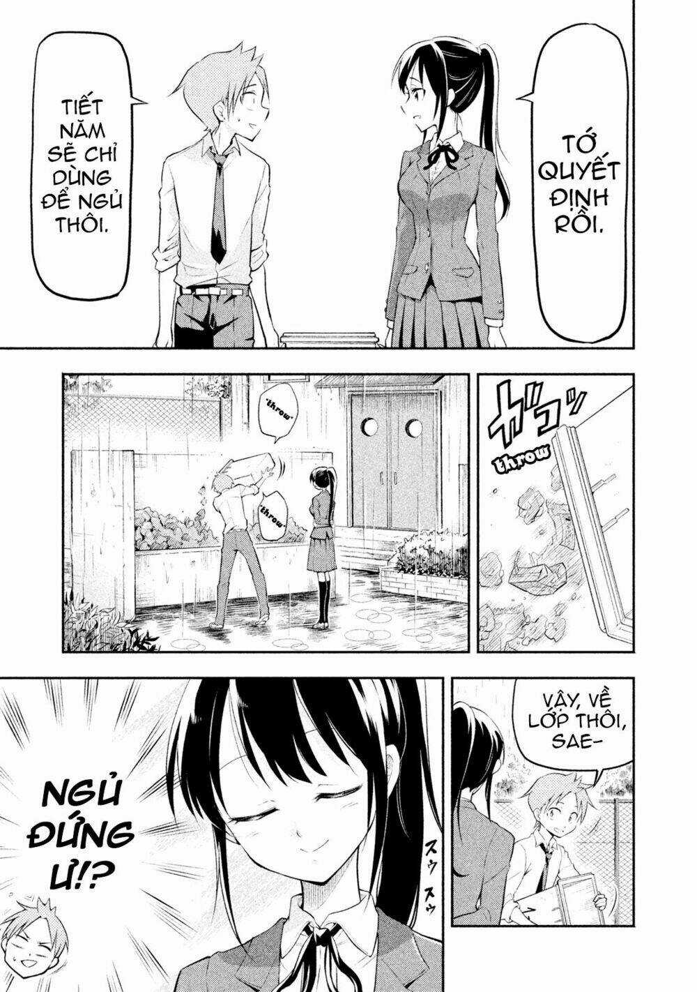 Saeki-San Wa Nemutteru Chapter 2 trang 15