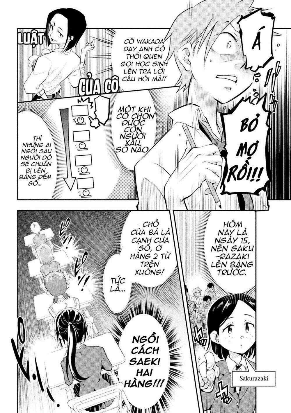 Saeki-San Wa Nemutteru Chapter 2 trang 6