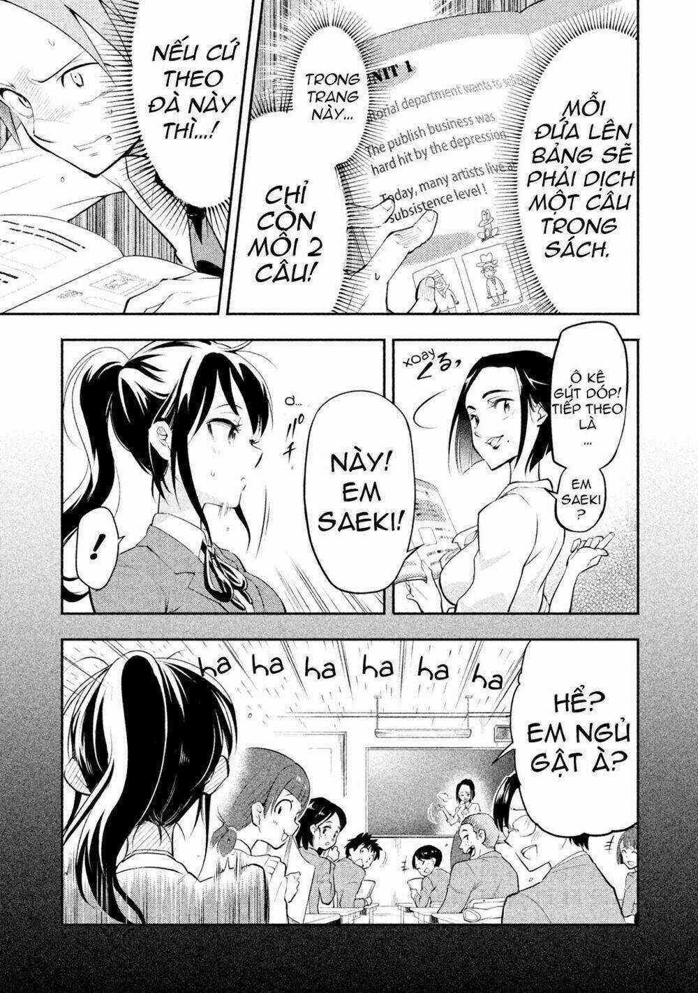 Saeki-San Wa Nemutteru Chapter 2 trang 7