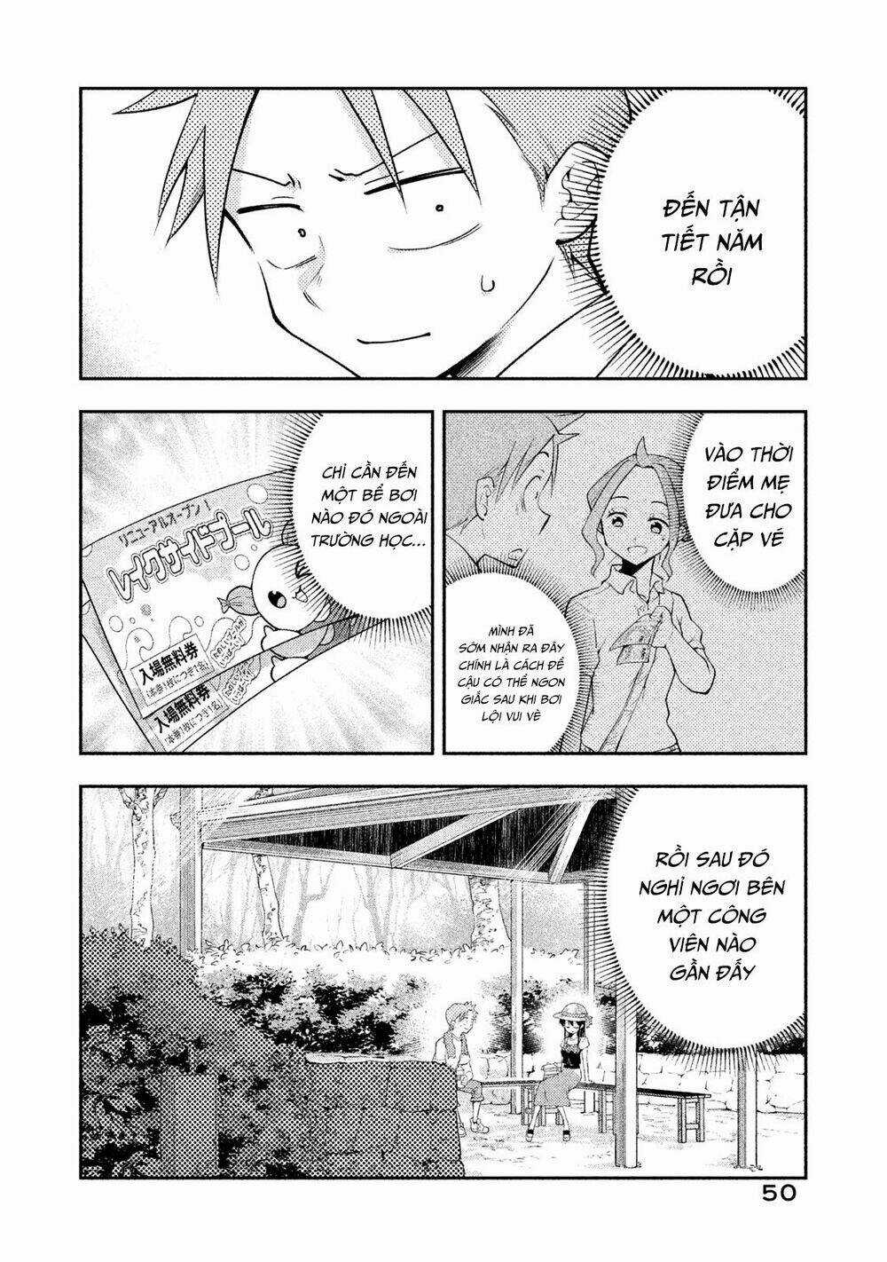 Saeki-San Wa Nemutteru Chapter 21 trang 10
