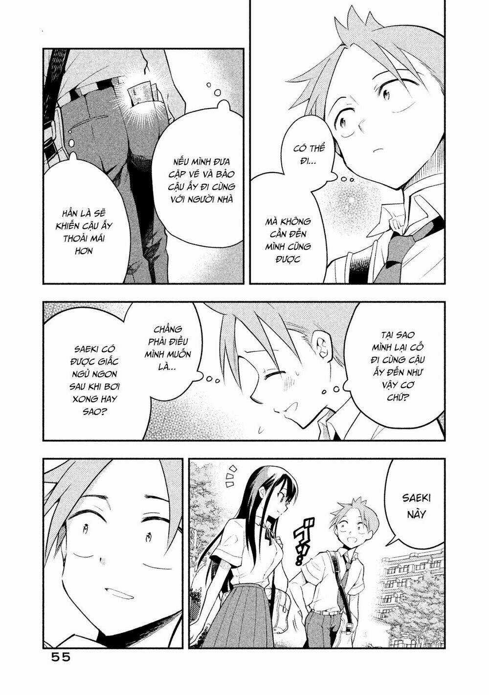 Saeki-San Wa Nemutteru Chapter 21 trang 15