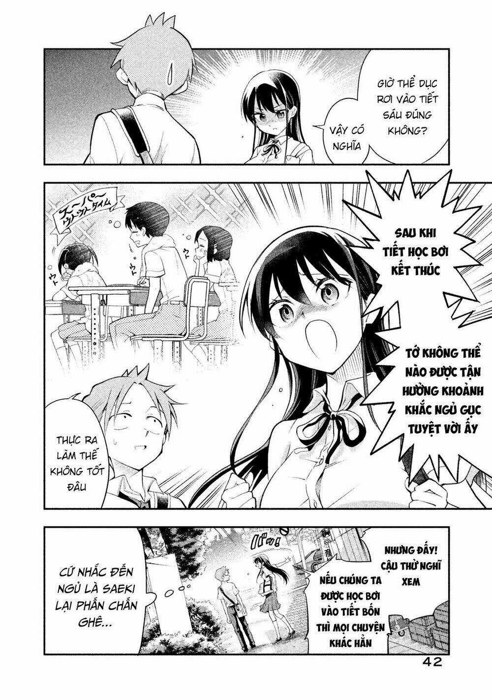 Saeki-San Wa Nemutteru Chapter 21 trang 2