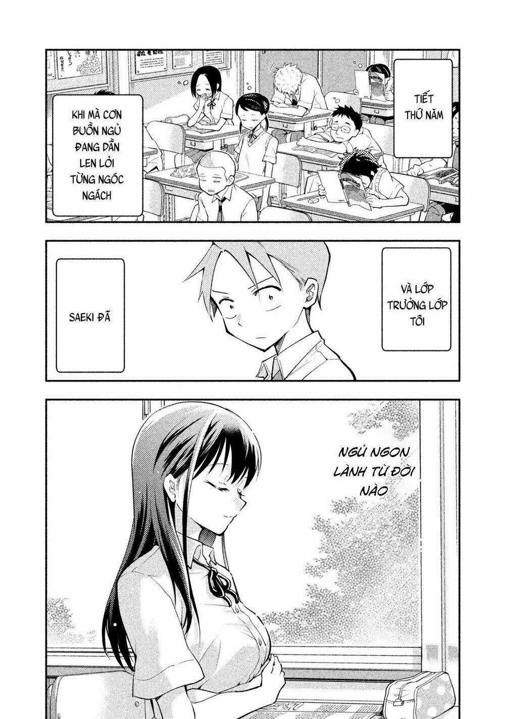 Saeki-San Wa Nemutteru Chapter 21 trang 9