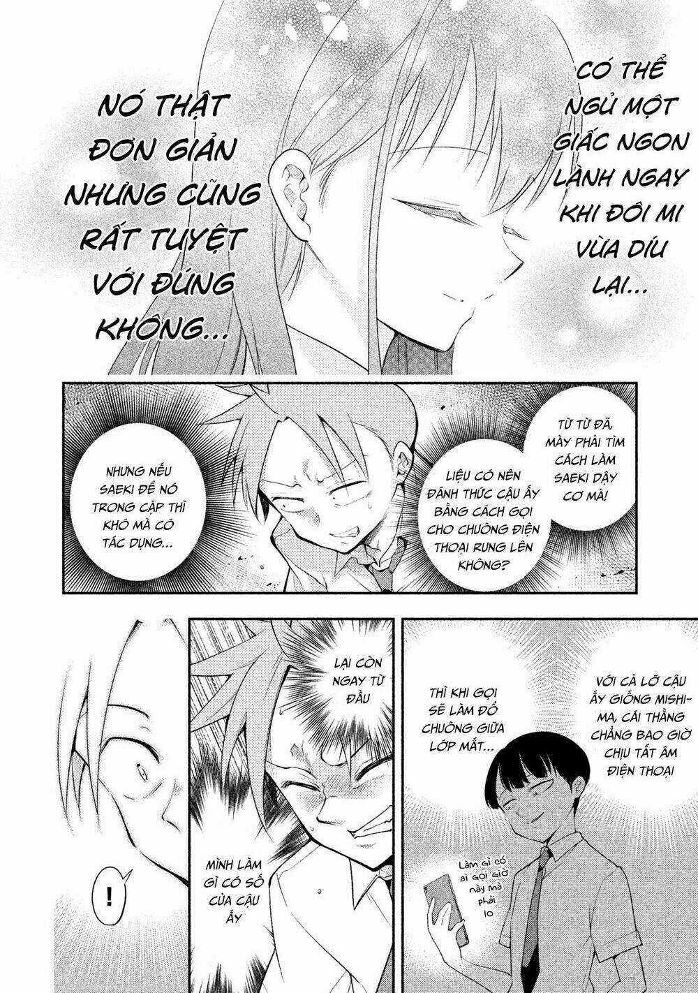 Saeki-San Wa Nemutteru Chapter 23 trang 8