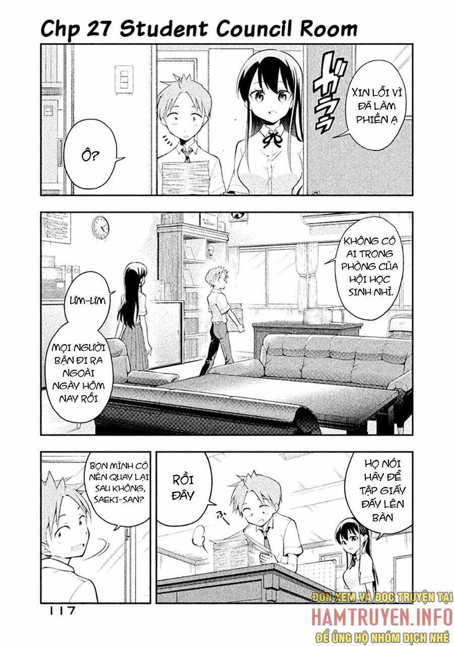 Saeki-San Wa Nemutteru Chapter 27 trang 2