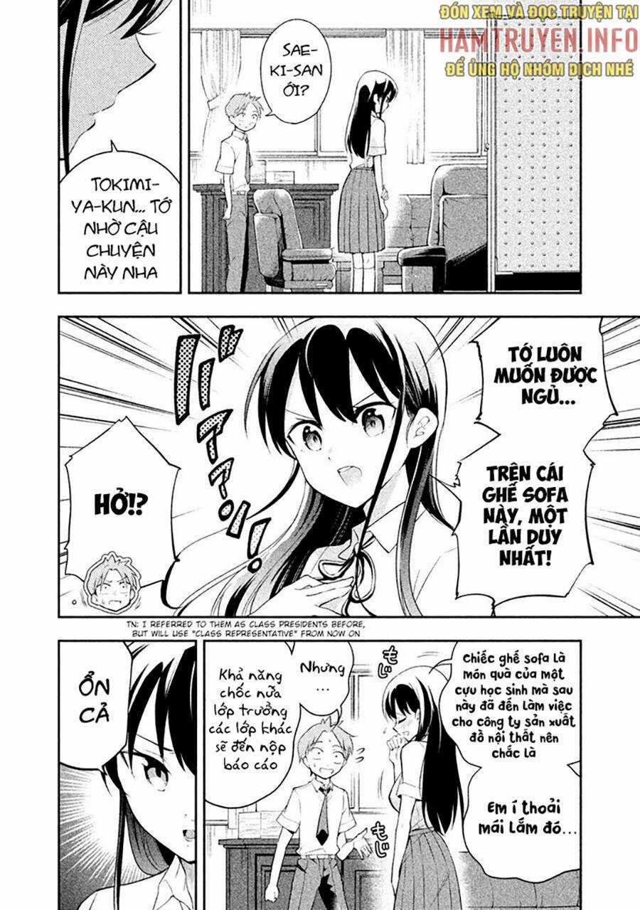 Saeki-San Wa Nemutteru Chapter 27 trang 3