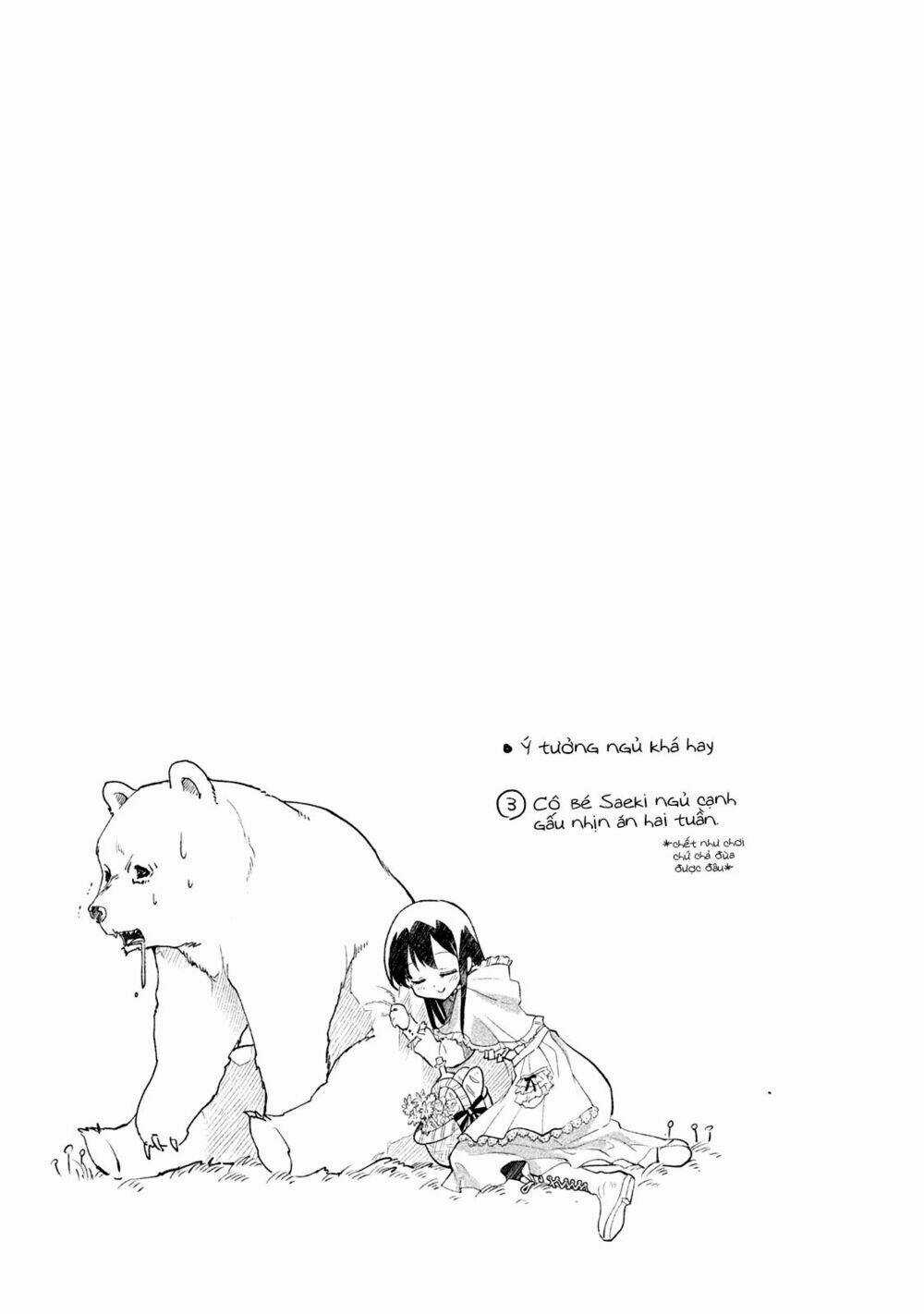 Saeki-San Wa Nemutteru Chapter 3 trang 13