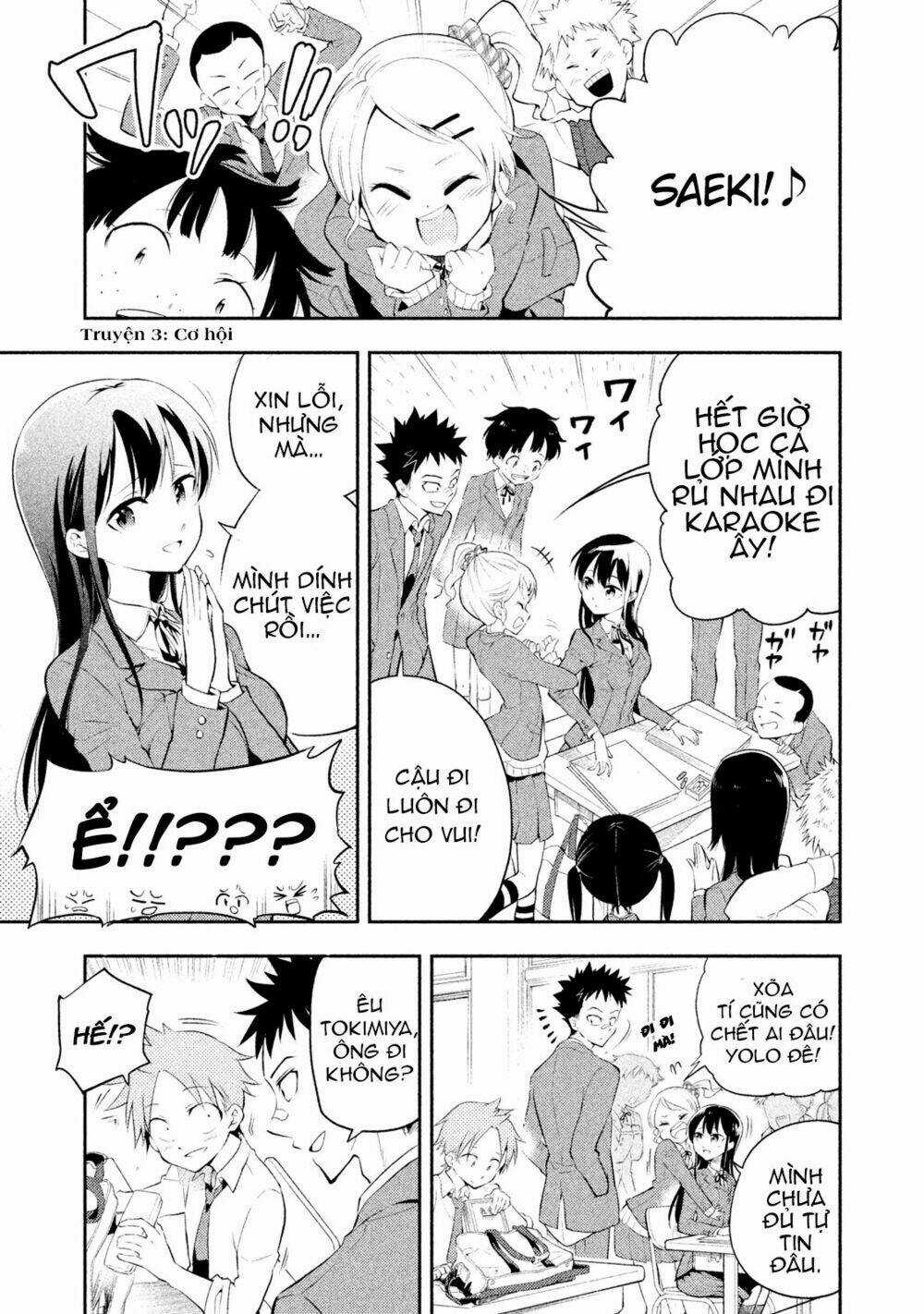 Saeki-San Wa Nemutteru Chapter 3 trang 3