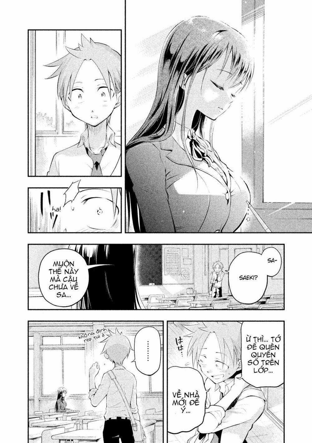 Saeki-San Wa Nemutteru Chapter 3 trang 6