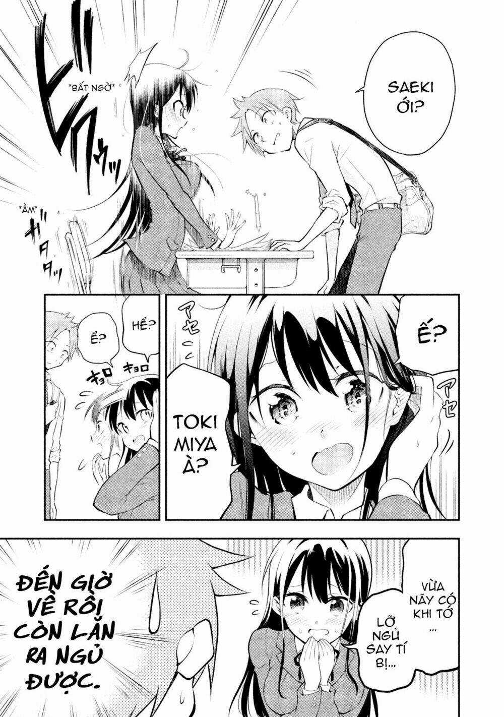 Saeki-San Wa Nemutteru Chapter 3 trang 7