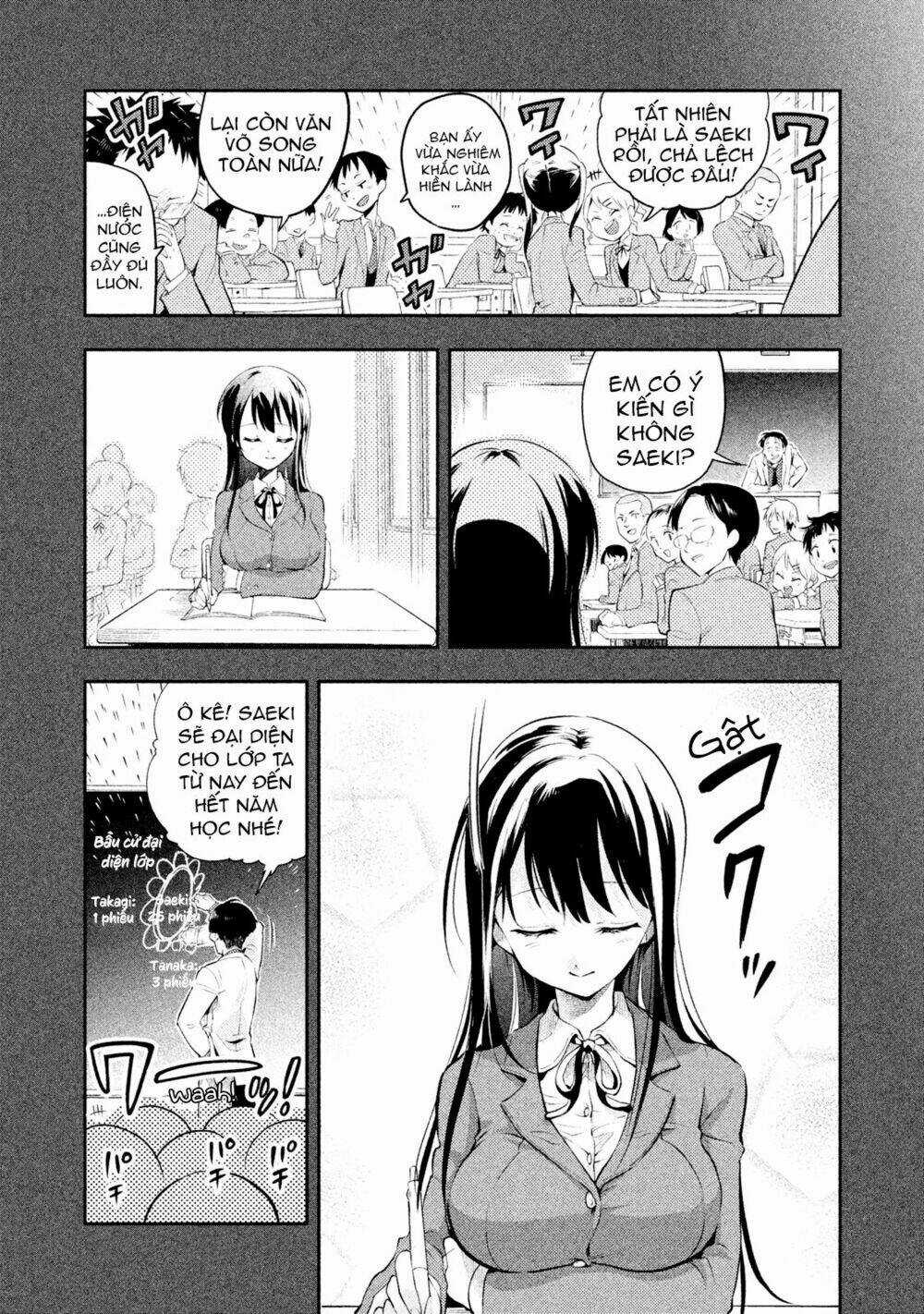 Saeki-San Wa Nemutteru Chapter 3 trang 9