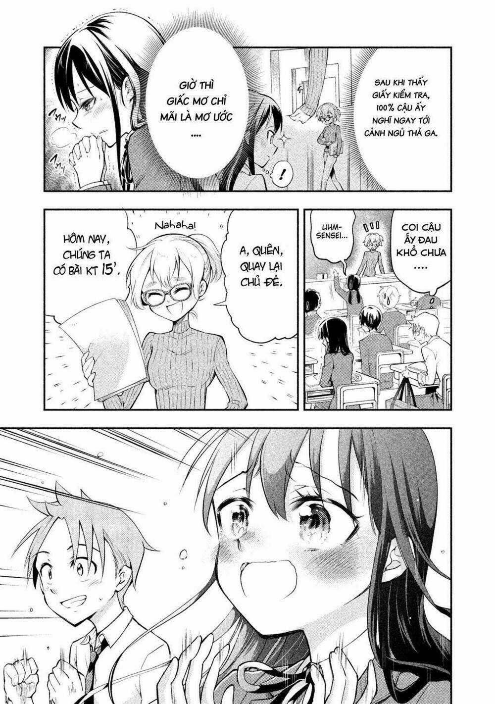 Saeki-San Wa Nemutteru Chapter 4 trang 16