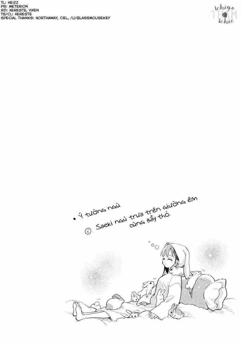 Saeki-San Wa Nemutteru Chapter 4 trang 19