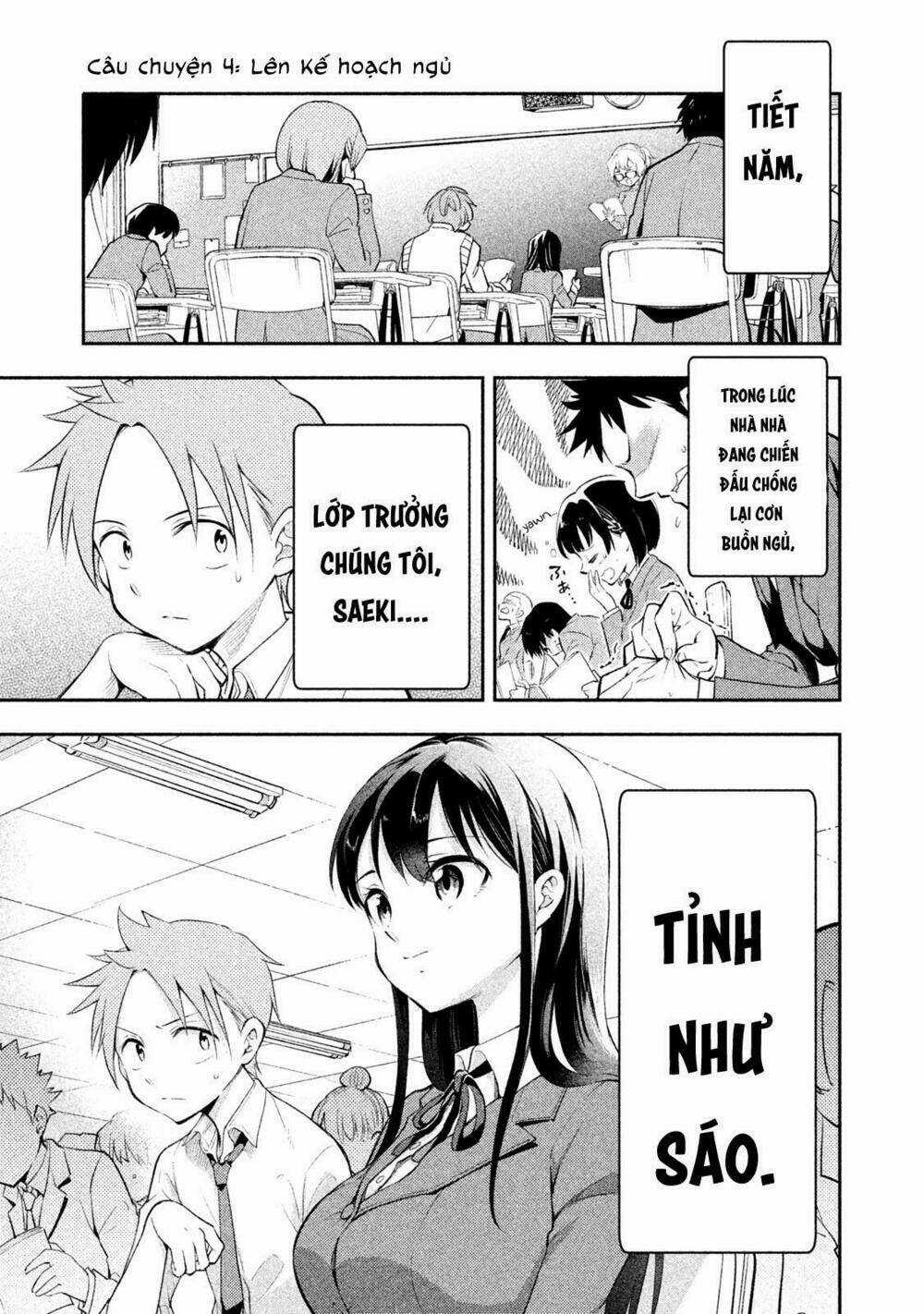 Saeki-San Wa Nemutteru Chapter 4 trang 2