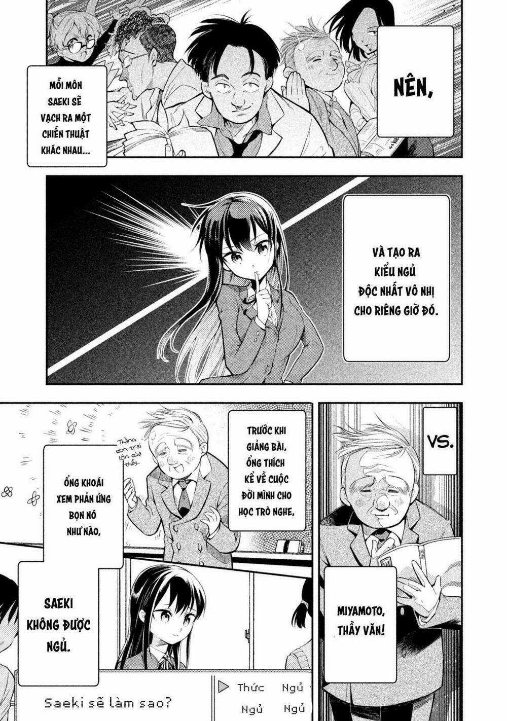 Saeki-San Wa Nemutteru Chapter 4 trang 4