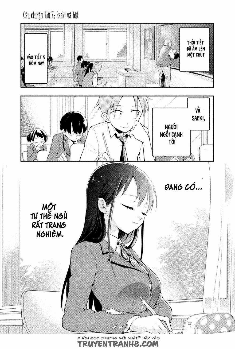 Saeki-San Wa Nemutteru Chapter 7 trang 2